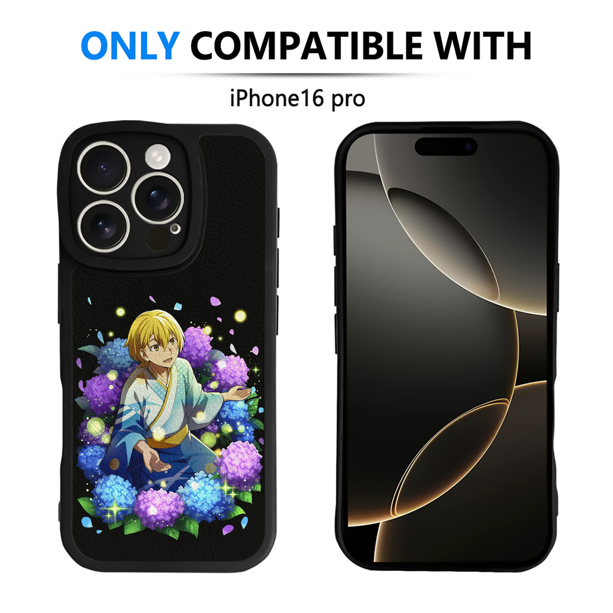 （画像用） 文豪ストレイドッグス Bungo Stray Dogs 【iPhone 16シリーズ対応】シリコンスマホケース（レザー調） 材質：シリコン
